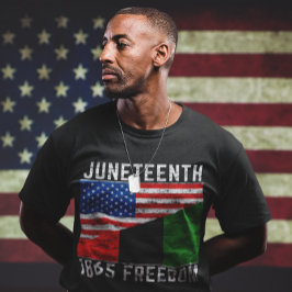 Camiseta 18 de junio de 1865 Libertad África Negra