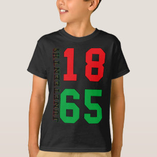 Camiseta 18 de junio de 1865 Orgulloso africano negro