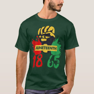 Camiseta 18 de junio de 1865 Poder de puño afroamericano ne