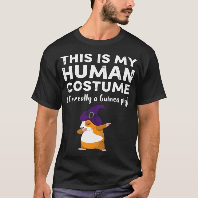 Camiseta 18 Este es mi disfraz humano, en realidad soy guin (Anverso)
