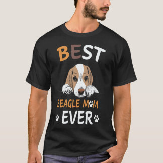 Camiseta 18 Mejor Beagle Mamá Siempre Beagle