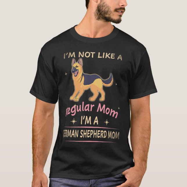 Camiseta 18 No soy como una mamá normal, soy una mamá pasto (Anverso)