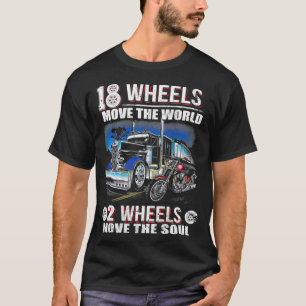 Camiseta 18 Ruedas mueven el mundo 2 Ruedas mueven el almaT