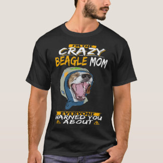 Camiseta 18 Soy la loca Beagle Mom
