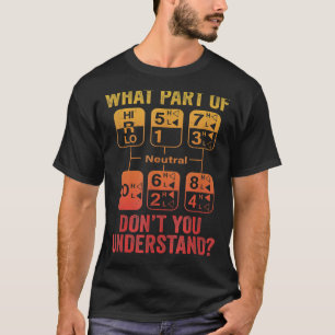 Camiseta 18 Velocidad Lo que no entiende el conductor de ca