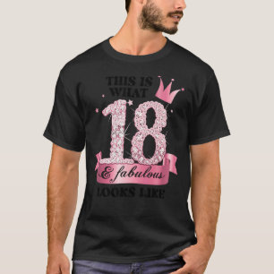 Camiseta 18 y Fabuloso Grupo Fiesta Blanco Rosa Candid Phot
