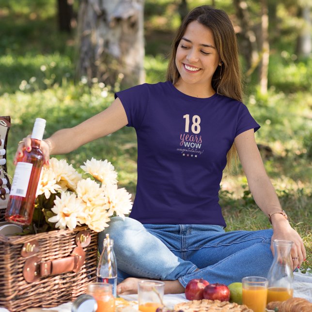Camiseta 18Years Wow Felicitaciones (Subido por el creador)