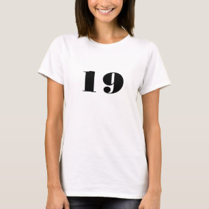 CAMISETA 19