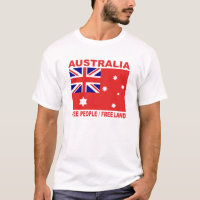 1901 Personas australianas libres de bandera terre