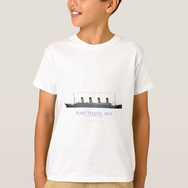 Camiseta 1912 1 titánicos (Anverso)