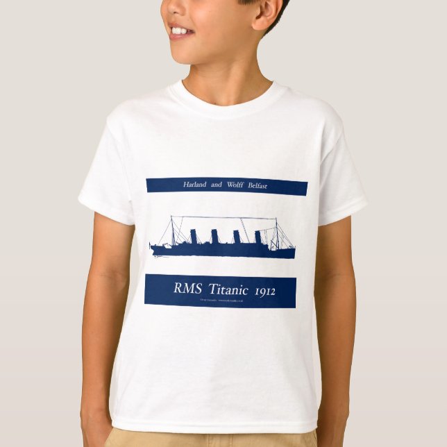 Camiseta 1912 4 titánicos (Anverso)