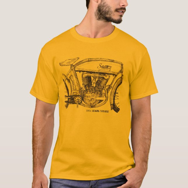 Camiseta 1914 de la motocicleta de Sears (Anverso)