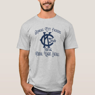 Camiseta 1914 Kansas City Packers Liga Federal de Béisbol ⚾