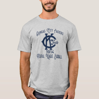 Camiseta 1914 Kansas City Packers Liga Federal de Béisbol ⚾