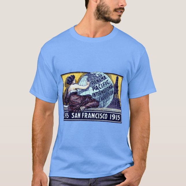 Camiseta 1915 San Francisco Exposition Oversized (Anverso)