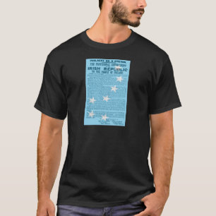 Camiseta 1916 proclamación de la República de Irlanda -