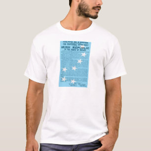 Camiseta 1916 proclamación de la República de Irlanda -