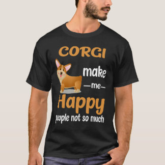 Camiseta 191 Corgi Me Hace Feliz