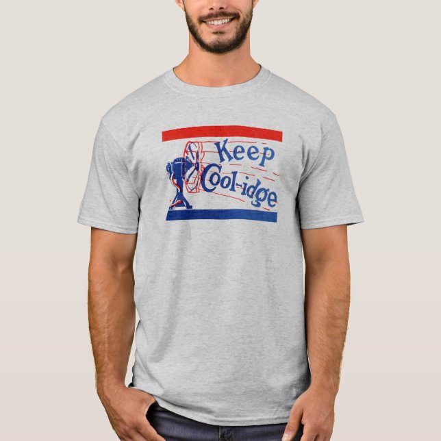 Camiseta 1924 guarde a Coolidge (Anverso)
