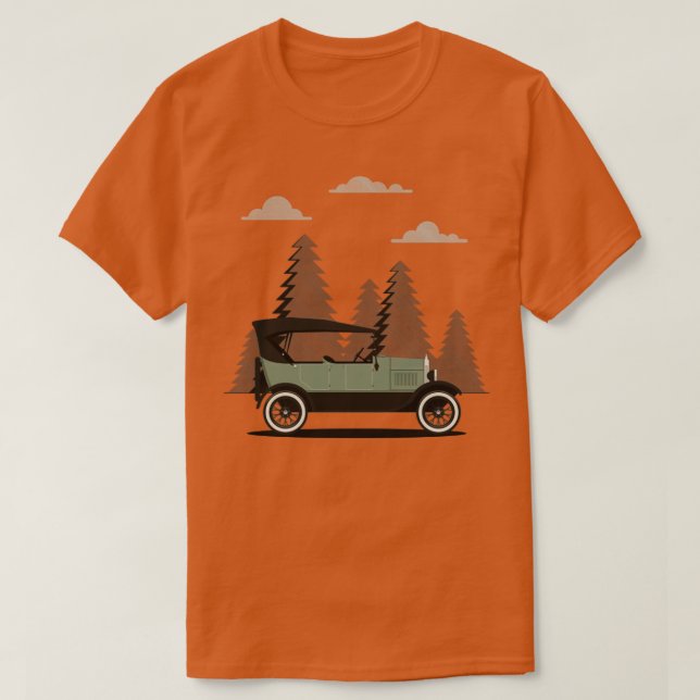 Camiseta 1927 ModelT Touring (Diseño del anverso)