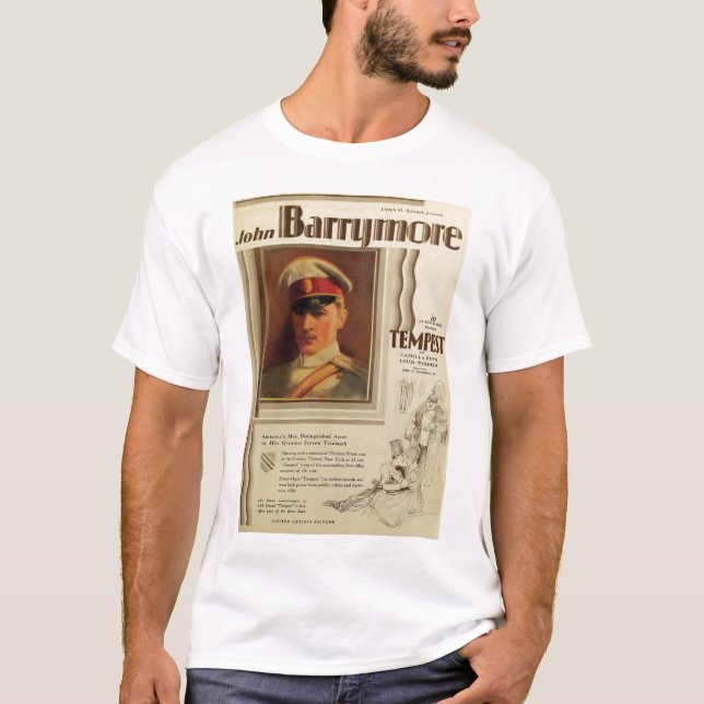 Camiseta 1928 del cartel de película de Juan (Anverso)