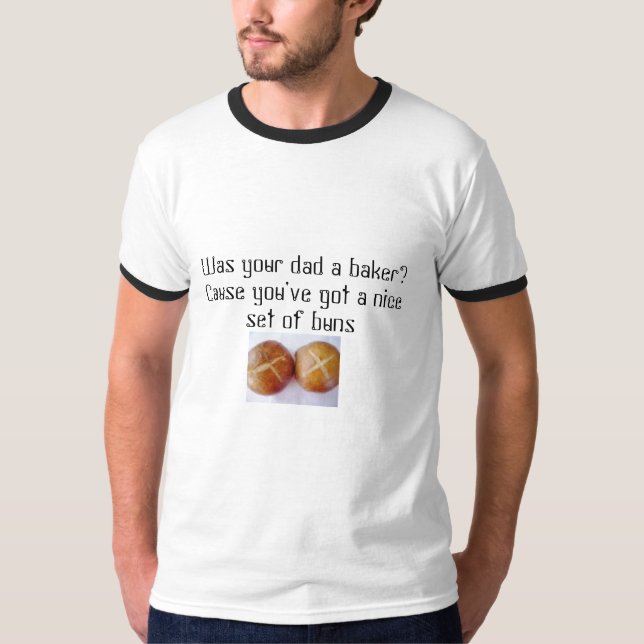 Camiseta ¿193082195, era su papá panadero? Causa usted (Anverso)
