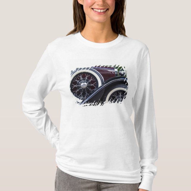 Camiseta 1930 Ford A Coche Clásico (Anverso)