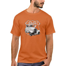 1930 Modelo A. Camisas en T-Shirt White Classic