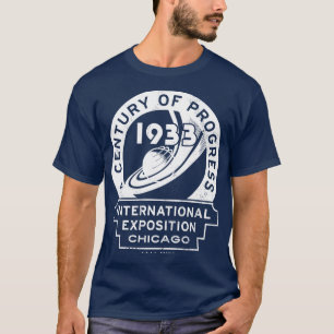 Camiseta 1933 1934 Feria Mundial de Chicago 1933 A Century