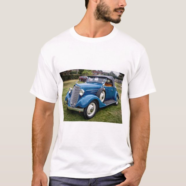 Camiseta 1934, Chevrolet Roadster clásico (Anverso)