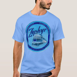 Camiseta 1934 El tren de pasajeros Zephyr