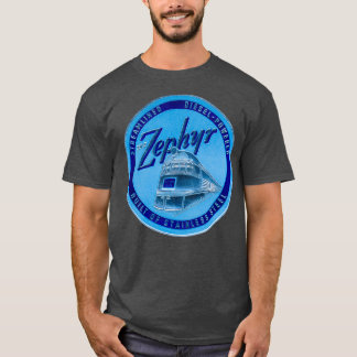 Camiseta 1934 El tren de pasajeros Zephyr 1