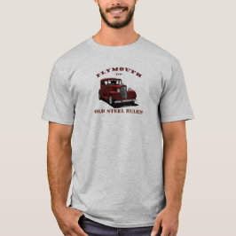 Camiseta 1934 Plymouth Chrysler. Mopar. Red Hotrod 1934.