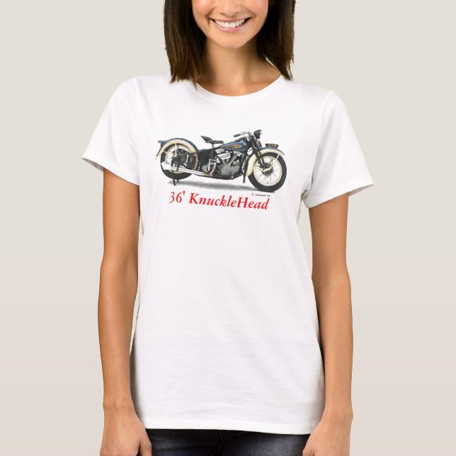 camiseta 1936 del knucklehead (Anverso)