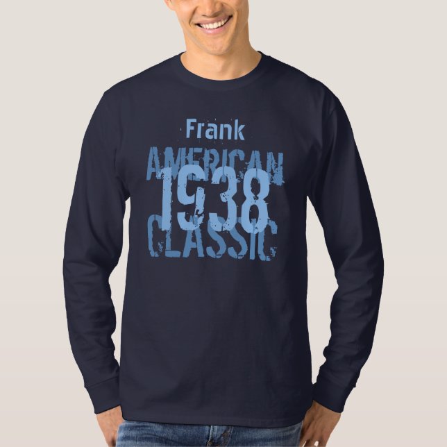 Camiseta 1938 o CUAESQUIERA cumpleaños de la obra clásica (Anverso)