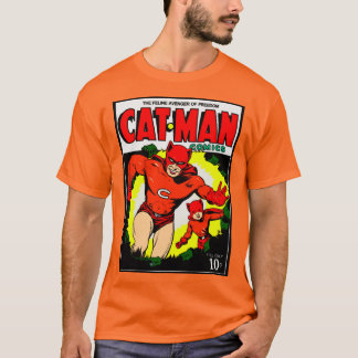 Camiseta 1940's CAT-MAN Comics T-Shirt