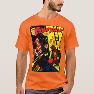 Camiseta 1940's 'FUNNYMAN' Comic T-Shirt