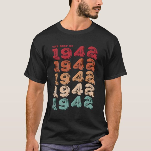 Camiseta 1942 Leyenda Para 81 81ª (Anverso)