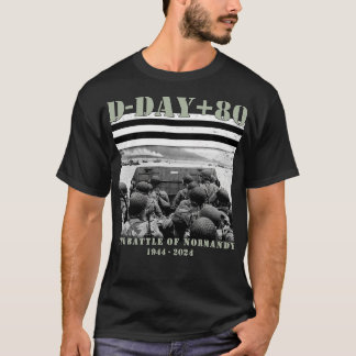 Camiseta 1944 Día 2024 80º aniversario de Normandía 2
