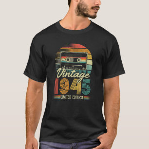 Camiseta 1945 Hombres de Edición Limitada Vintage Birthday 