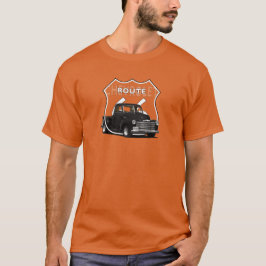 Camiseta 1950 Camión Chevrolet 3100. Camión Chevy Negro de