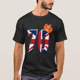 Camiseta 1952 2022 70 Aniversario del Jub Platino de la Rei