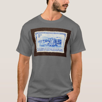 Camiseta 1952 3c Titular de la marca de correo del ferrocar