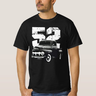 Camiseta 1952 F1 F100 Front Three Quarter View Silhouette w