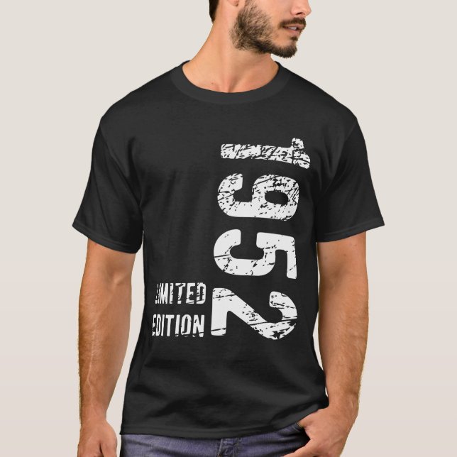 Camiseta 1952 Limited Edition 70 Years 70th Birthday Gift (Anverso)