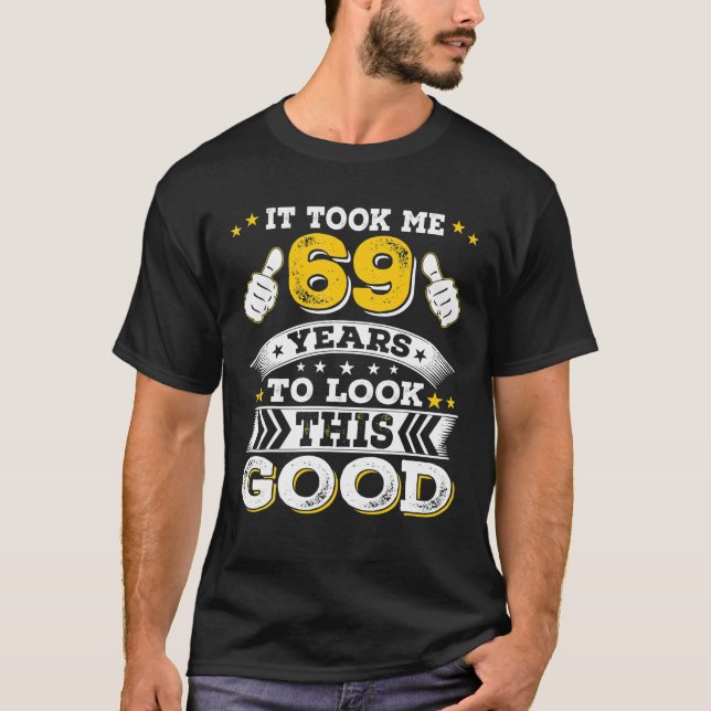 Camiseta 1953 69ª Idea De Cumpleaños De 69 Años (Anverso)
