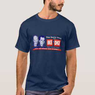 Camiseta 1956 voto Ike y Dick