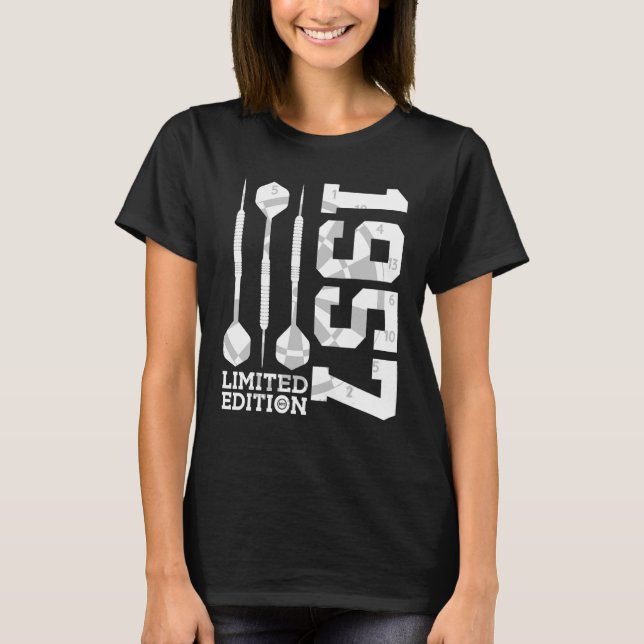 CAMISETA 1957 DARTS 65 CUMPLEAÑOS (Anverso)