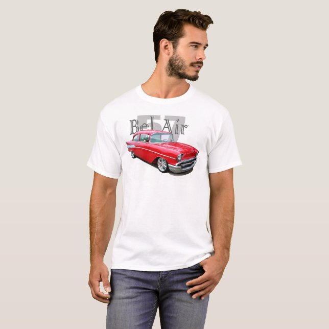 Camiseta 1957 de Chevrolet (Anverso completo)