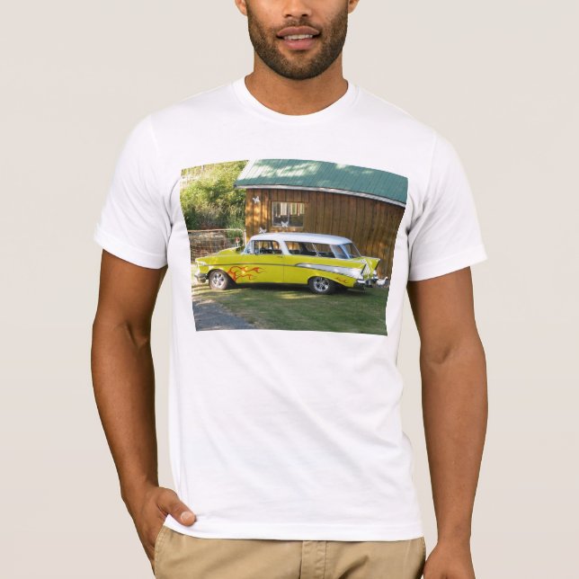 Camiseta 1957 del nómada de Chevy (Anverso)